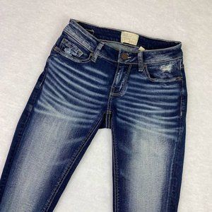 The BUCKLE BKE Stella Skinny Jeans / Jeggings Dark Wash Size 25 Reg.